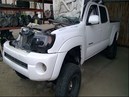 2007 TOYOTA TACOMA, WHITE, SR5, CREW, 4.0, AT,  4WD,   Z25163